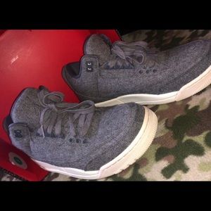 Jordan’s wool 3’s